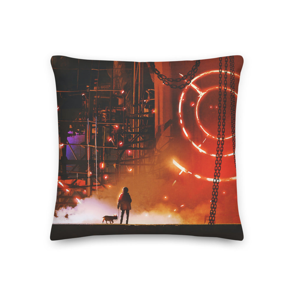 Math Team Alpha Premium Pillow