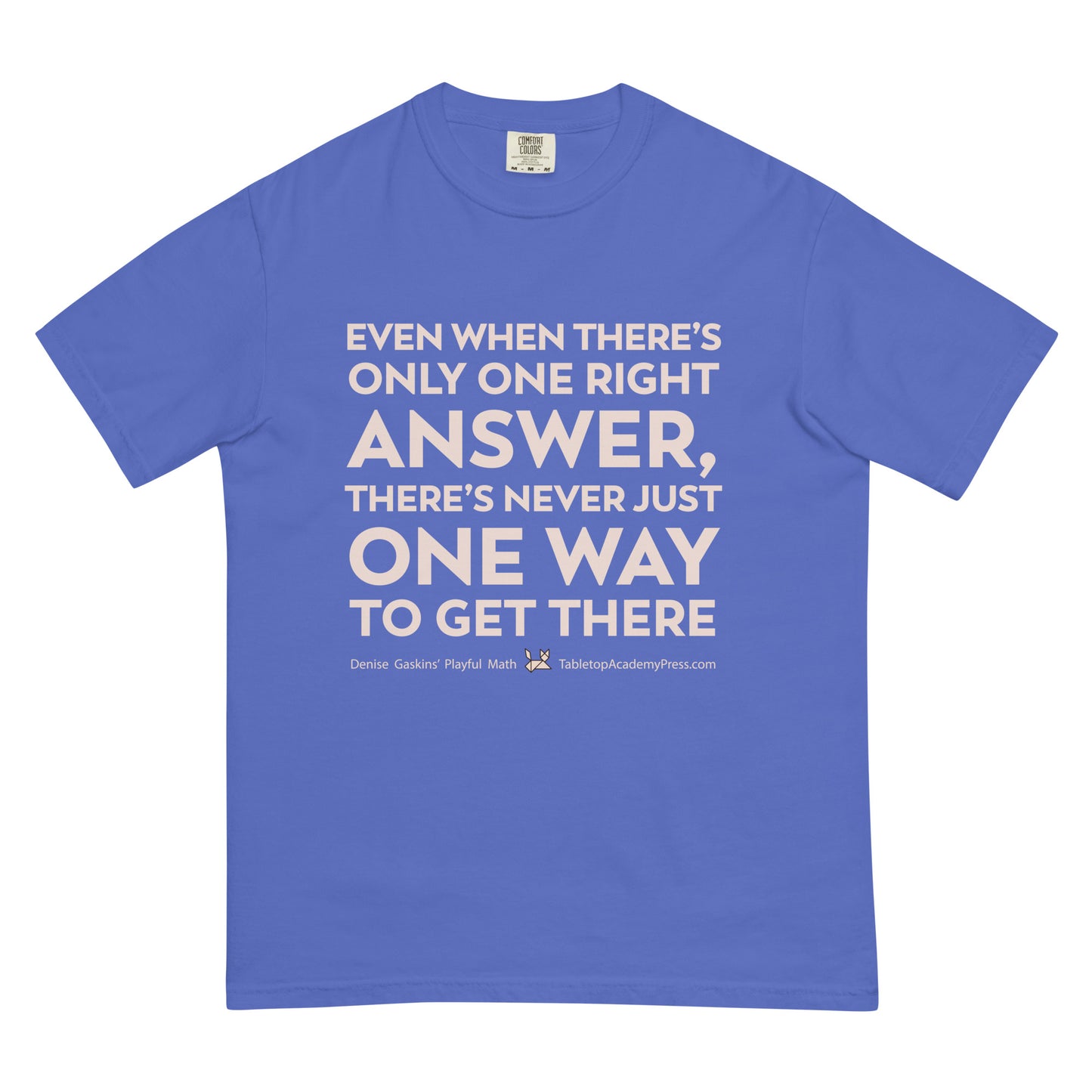 One Way T-Shirt, blue