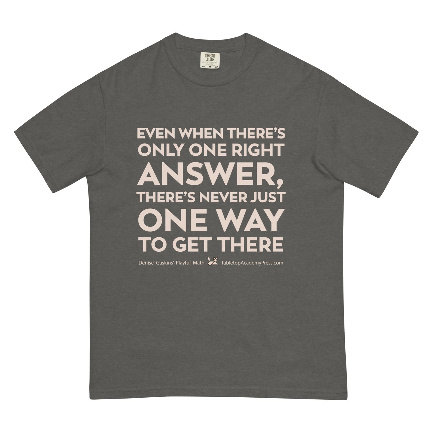One Way T-Shirt, pepper