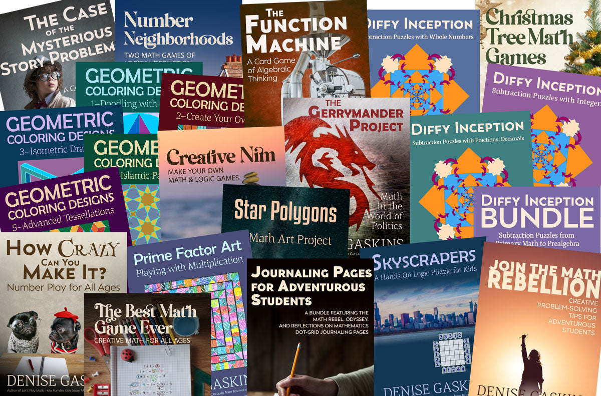 So Many Math Problem So Many Playful Math Activities! – Denise Gaskins' Playful Math