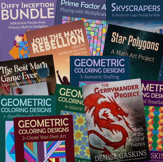 Printable Math Activities by Denise Gaskins