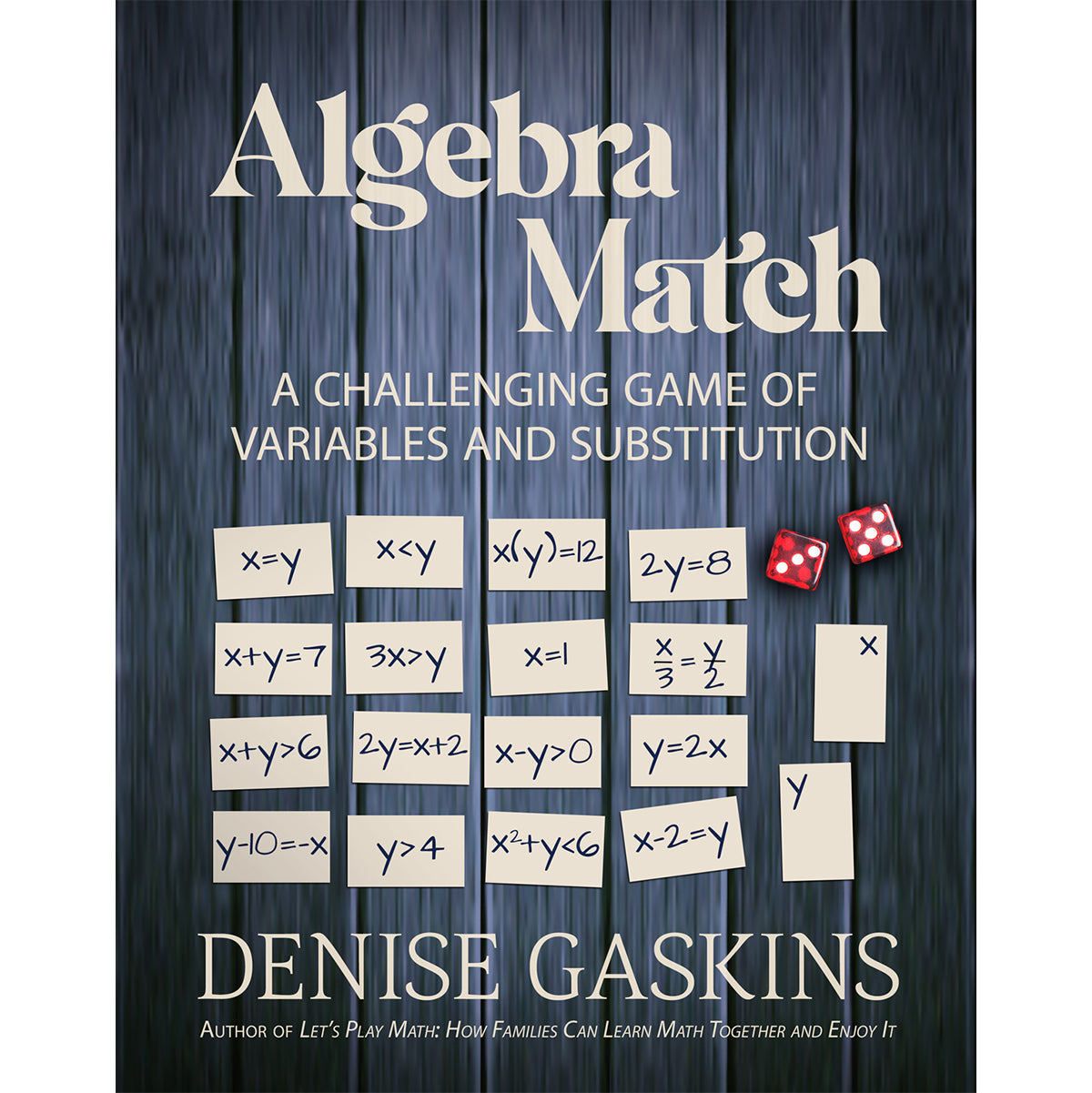 Algebra Match printable math game by Denise Gaskins