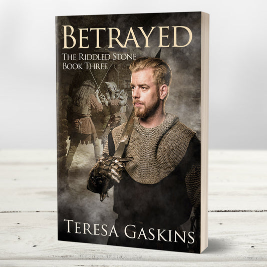 Betrayed Riddled Stone book three paperback by Teresa Gaskins