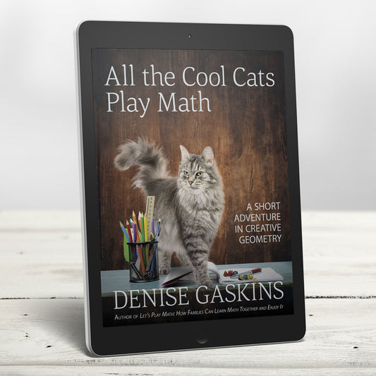 All the Cool Cats Play Math printable activity by Denise Gaskins