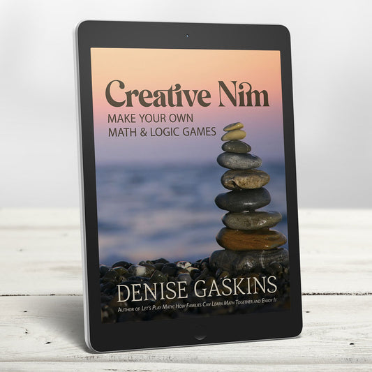 Creative Nim math games printable activity book by Denise Gaskins