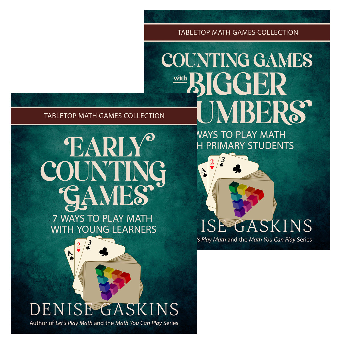 Early mental math games bundle printable activity books by Denise Gaskins