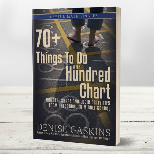 Hundred Chart math activities paperback by Denise Gaskins