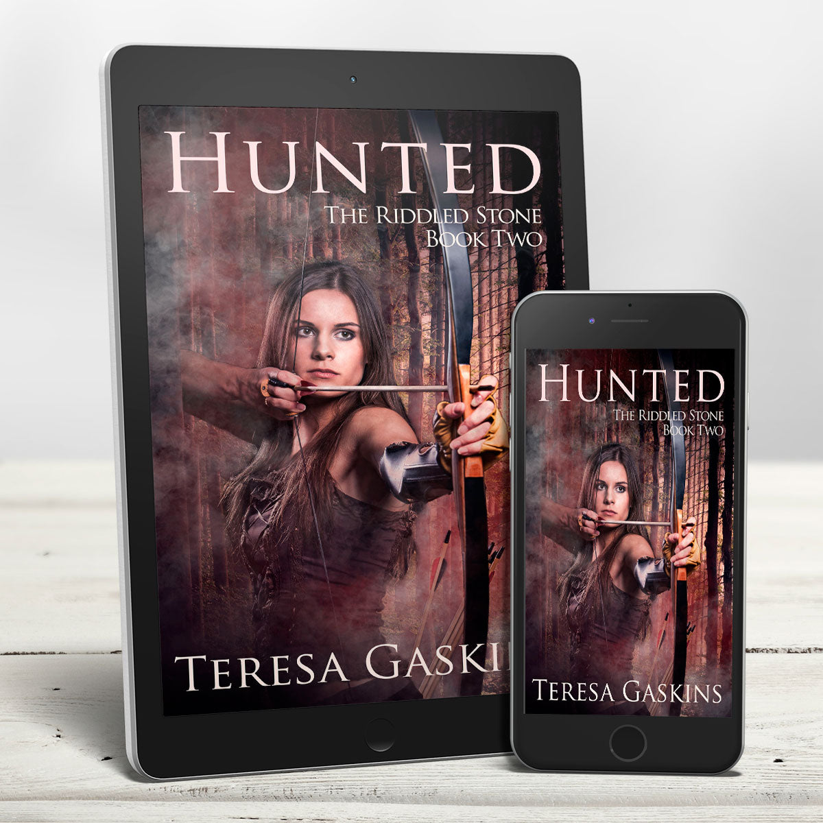 Hunted Riddled Stone book two ebook by Teresa Gaskins