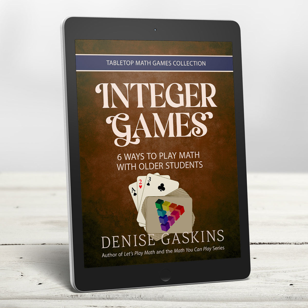 Integer Games printable activity by Denise Gaskins