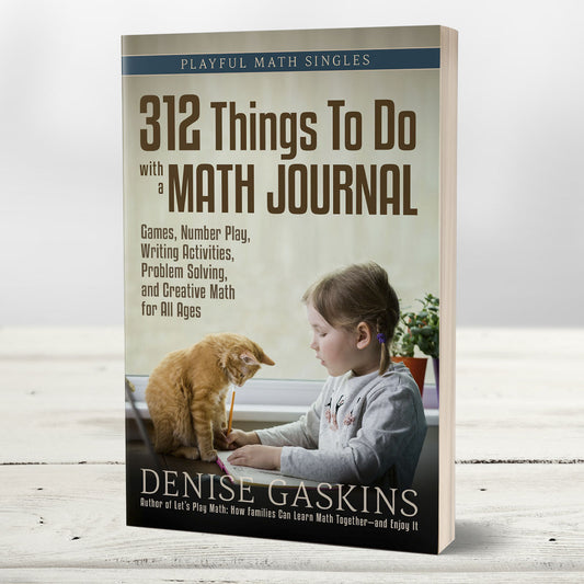 Math journaling games and activities paperback by Denise Gaskins