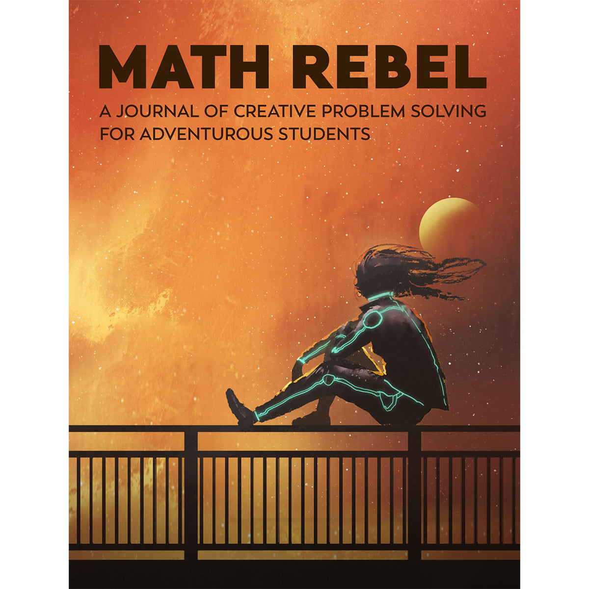 Math Rebel journaling pages printable math activity book by Denise Gaskins