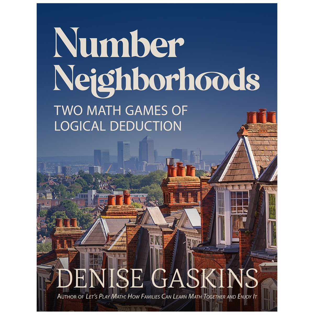 Number Neighborhoods logic games printable math activity book by Denise Gaskins