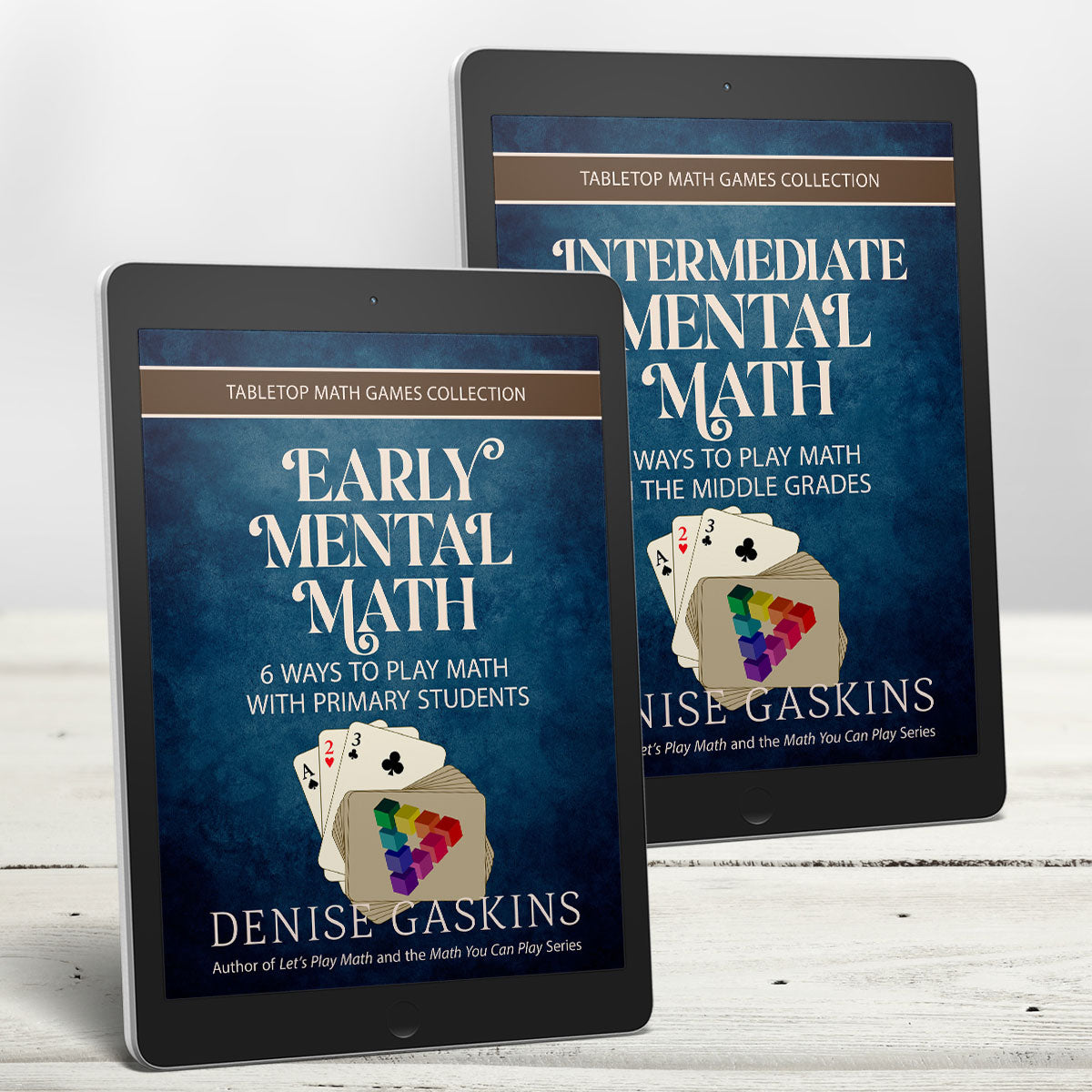 Primary mental math games bundle printable activity books by Denise Gaskins