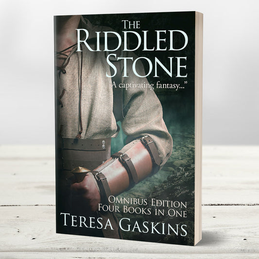 Riddled Stone omnibus four books in one paperback by Teresa Gaskins