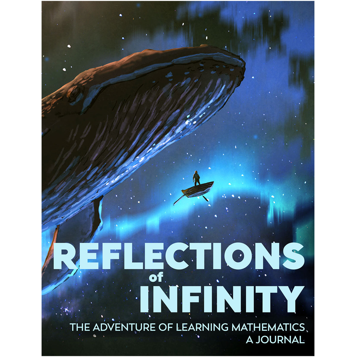 Reflections of Infinity journaling pages printable math activity book by Denise Gaskins