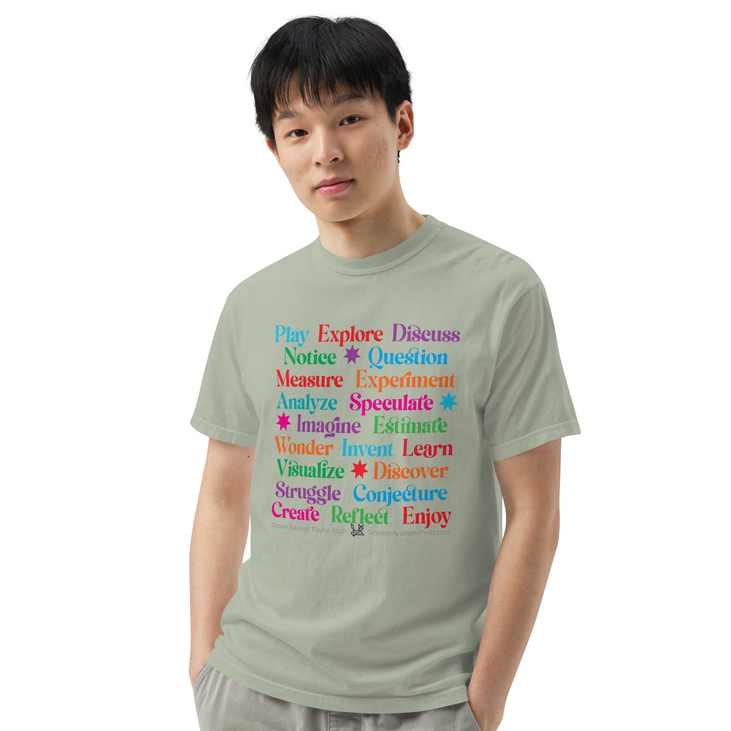 Active Learning T-shirt Heavyweight Bay