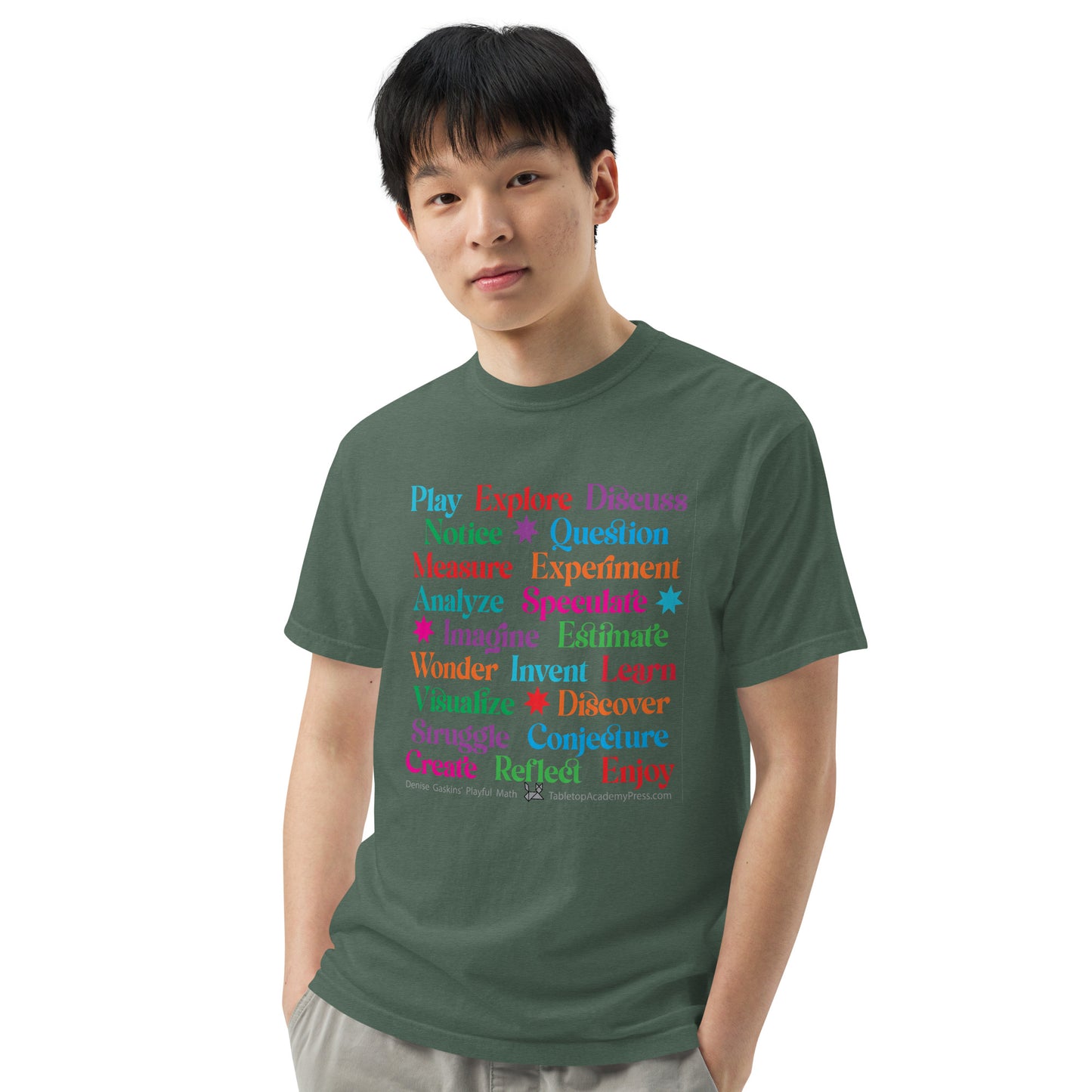 Active Learning T-shirt Heavyweight Spruce