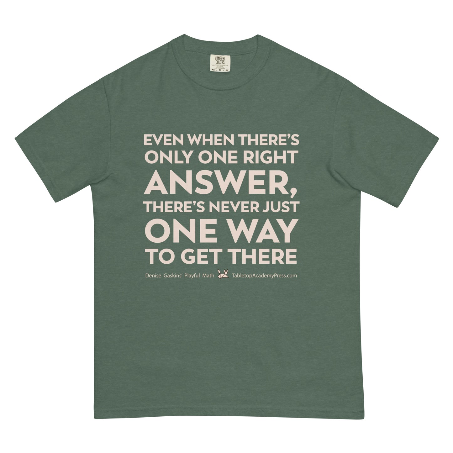 One Way T-Shirt, spruce