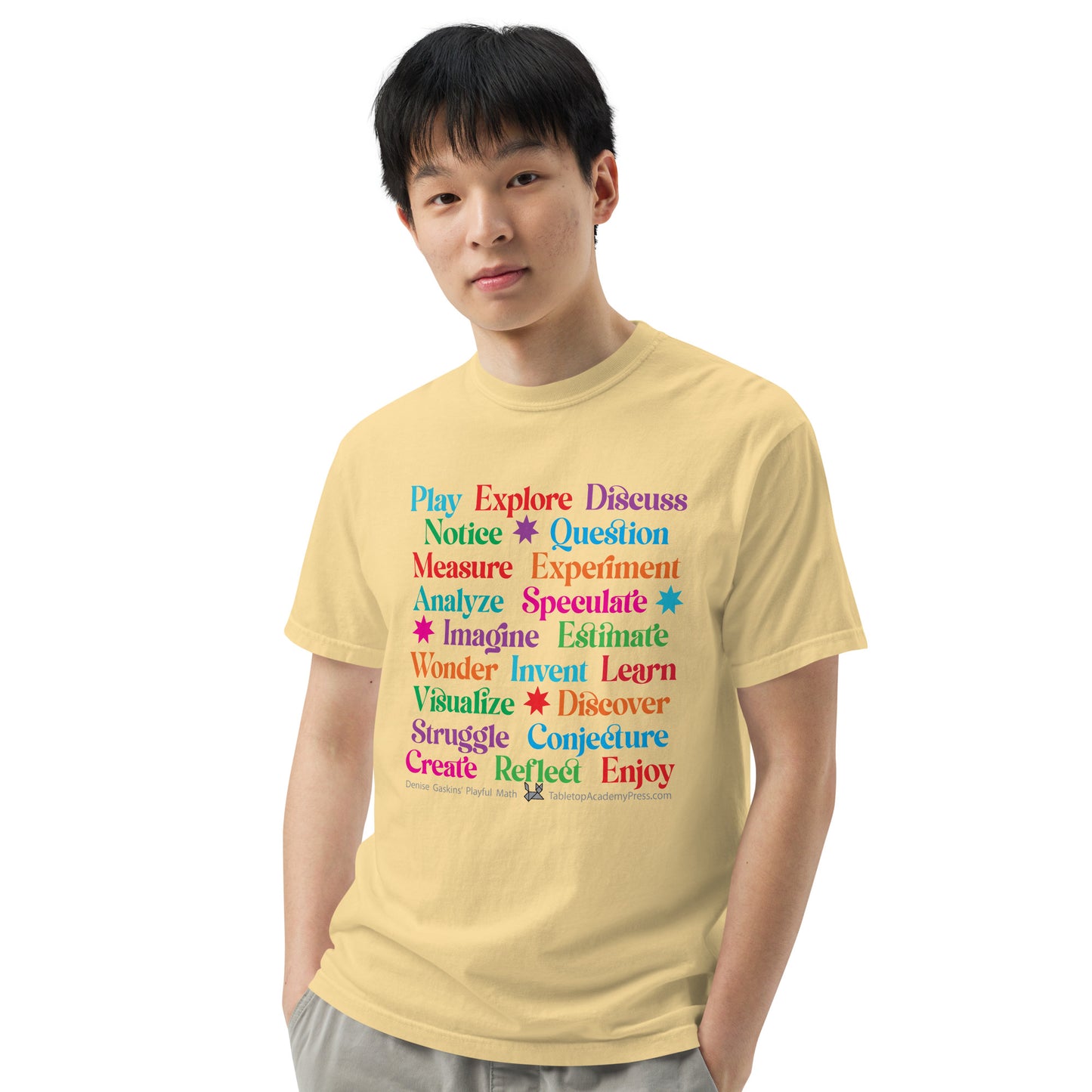 Active Learning T-shirt Heavyweight Butter