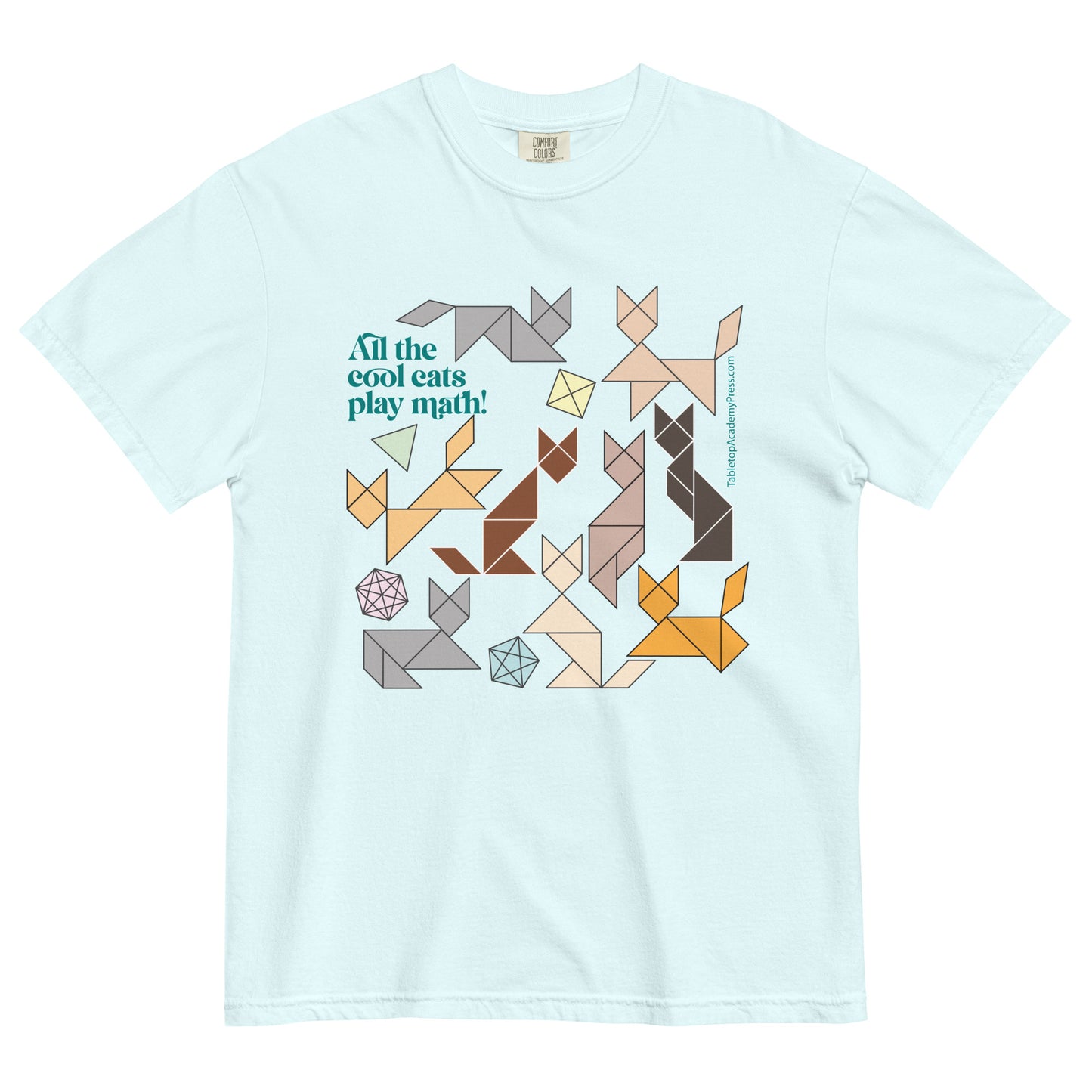 Cool Cats T-Shirt heavyweight chambray