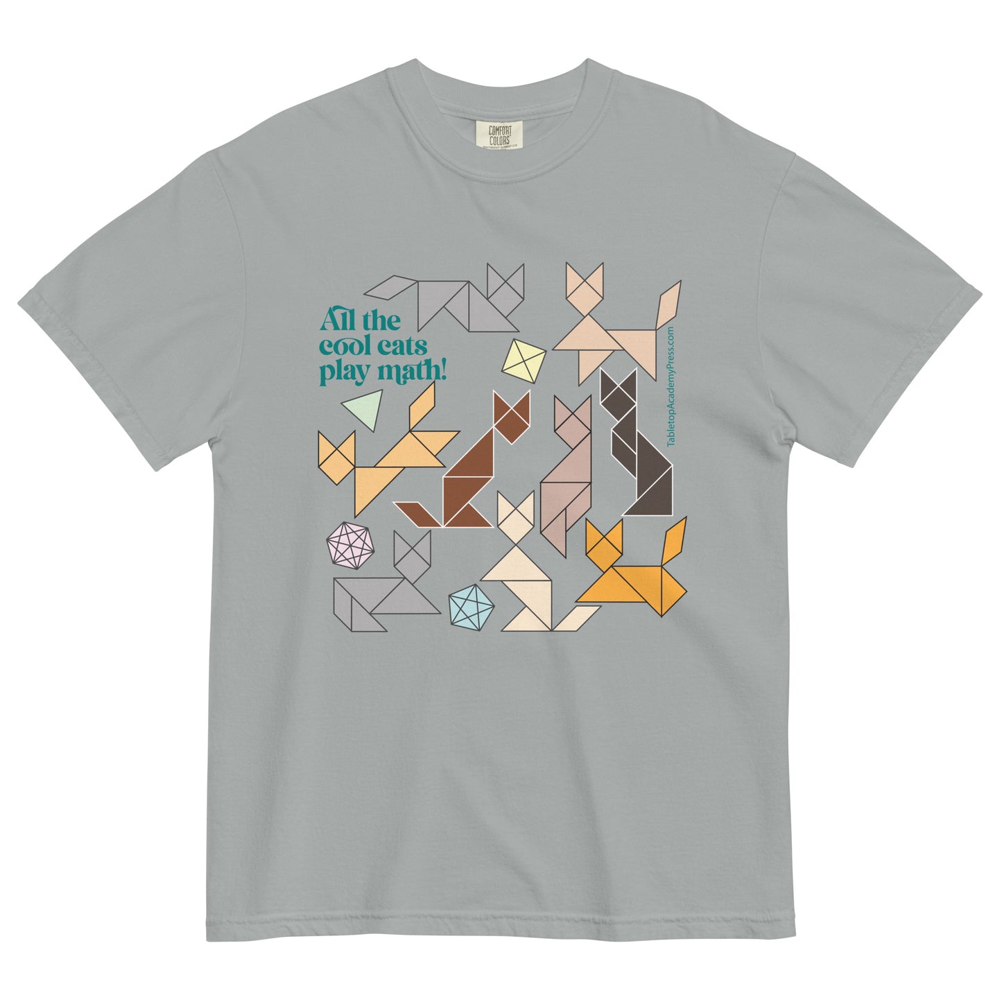 Cool Cats T-Shirt heavyweight granite