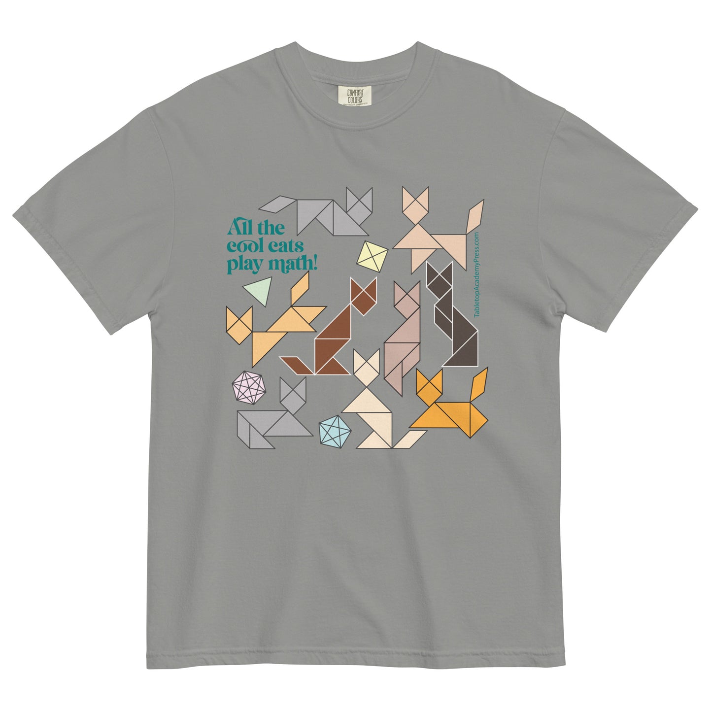 Cool Cats T-Shirt heavyweight grey