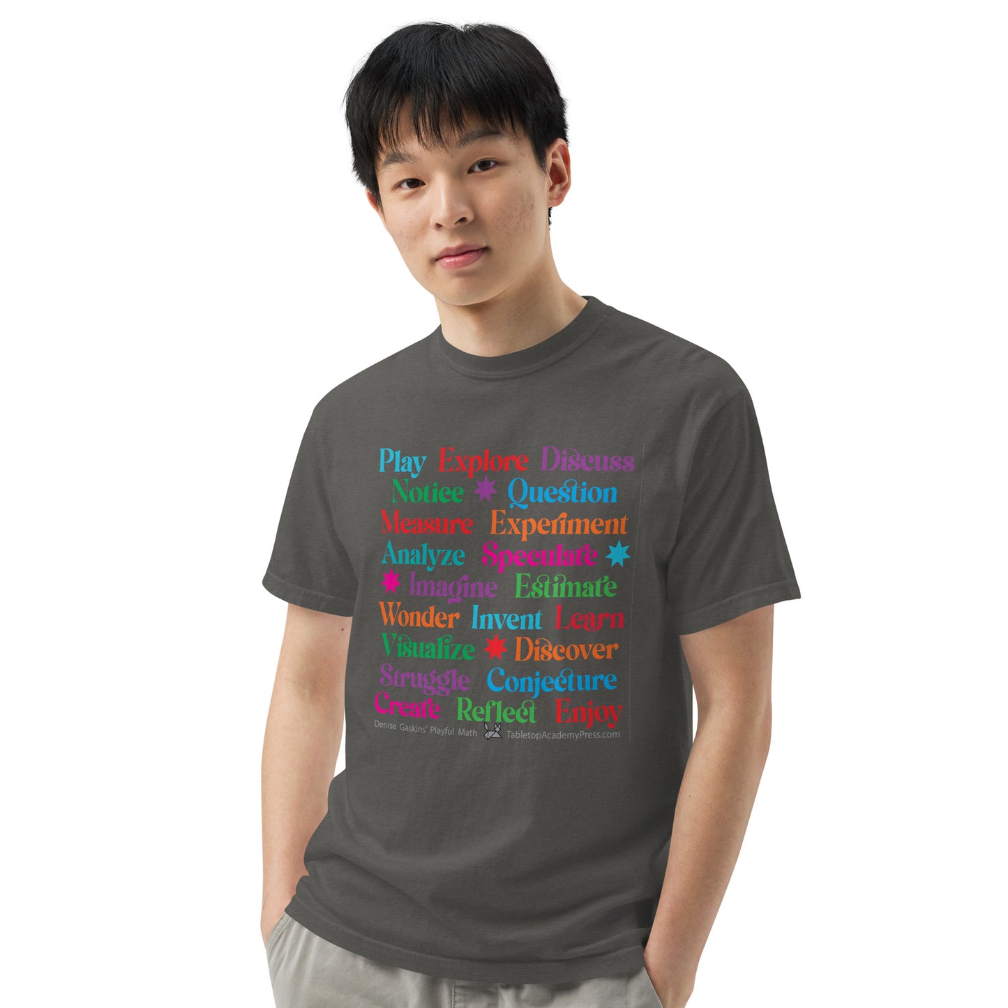 Active Learning T-shirt Heavyweight Pepper