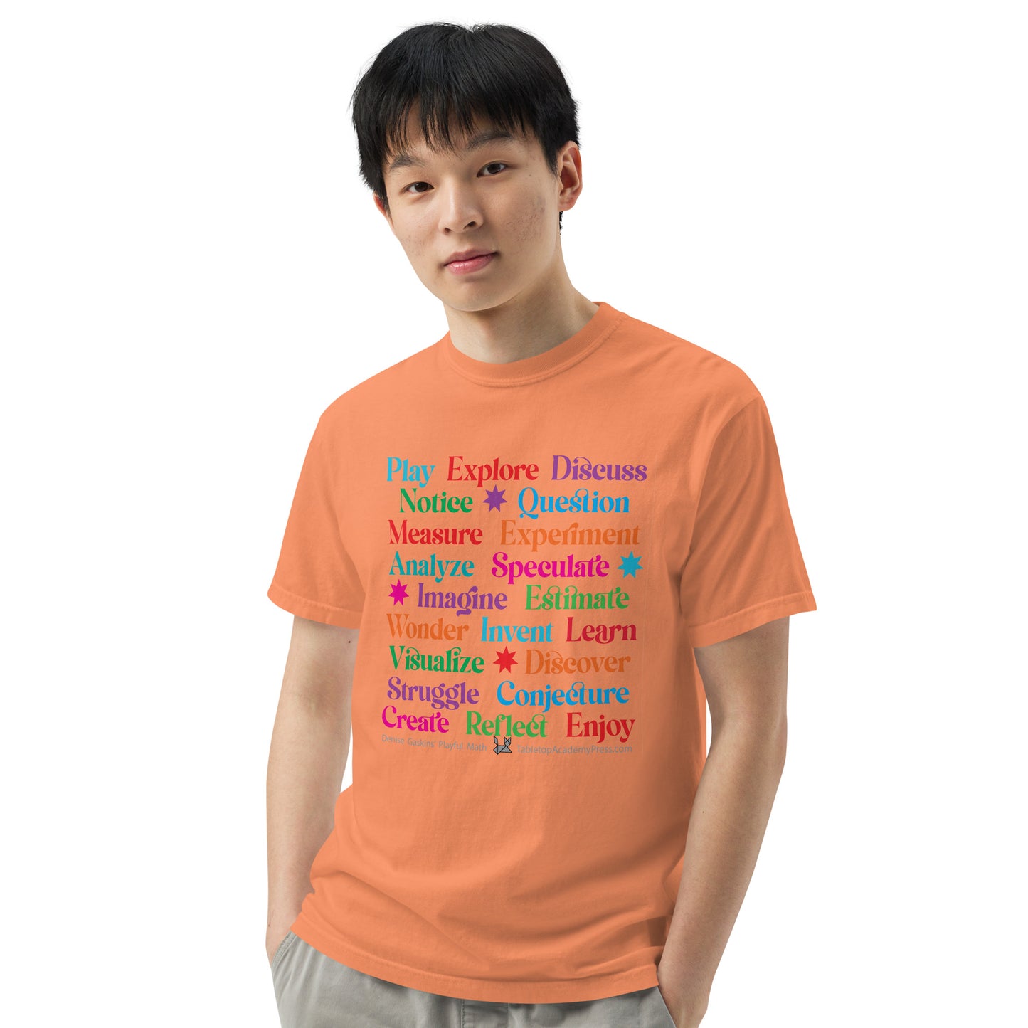 Active Learning T-shirt Heavyweight Terracotta