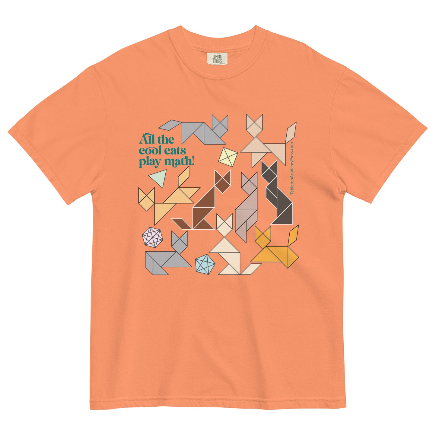 Cool Cats T-Shirt heavyweight terracotta