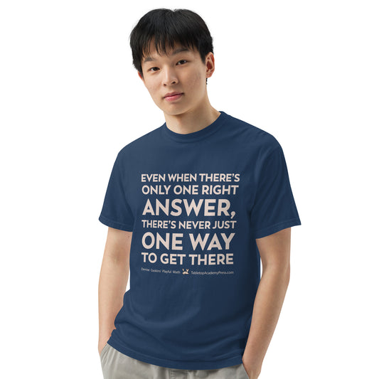 One Way T-Shirt, Heavyweight