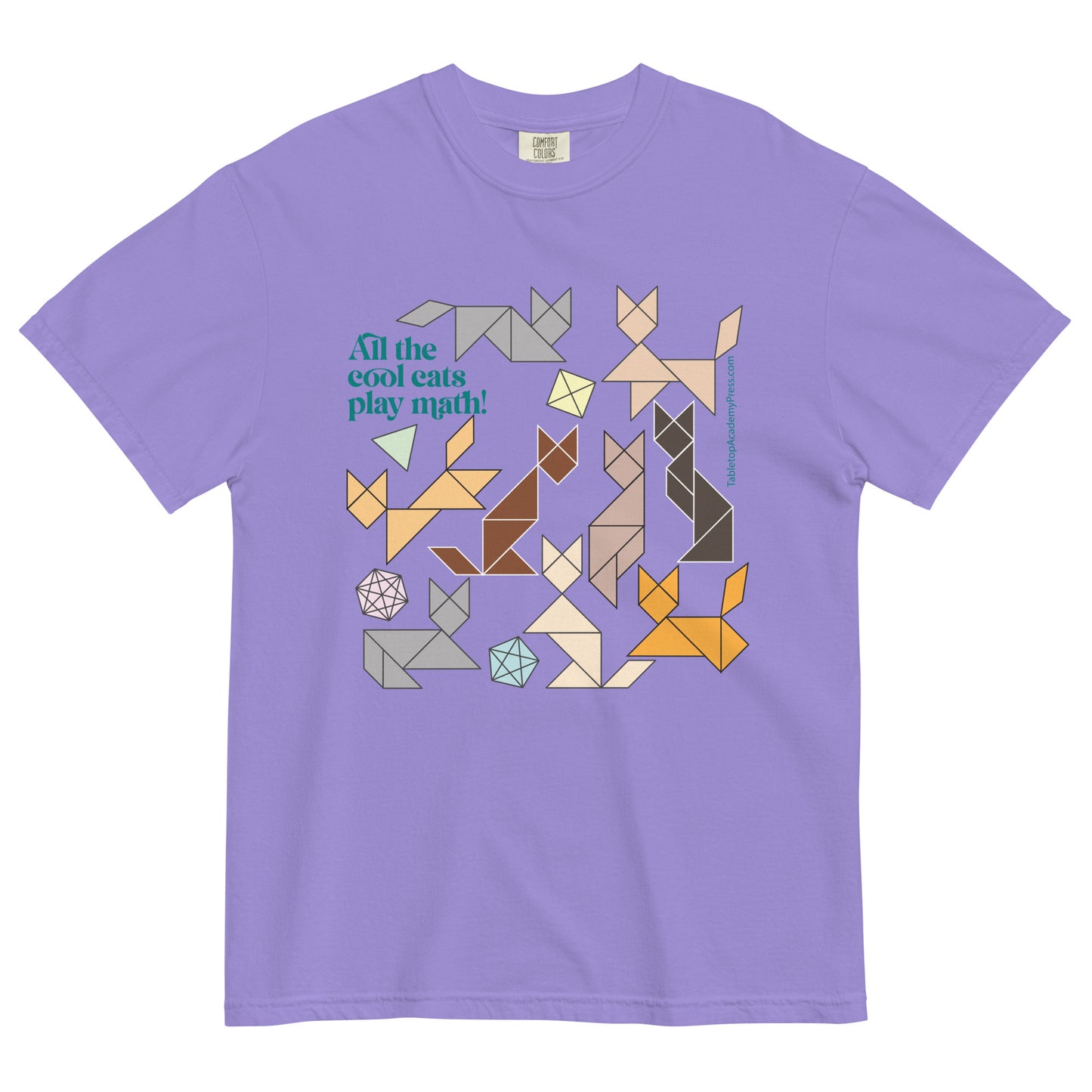 Cool Cats T-Shirt heavyweight violet